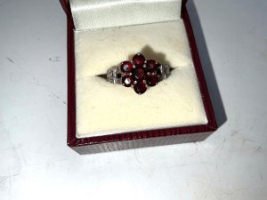 Ladies nicely decorated ring, manufactured in birmingham hallmarked as such sized r comes with presentation case, reference drc9. Tel: we accept online payments for all our items listed: bank transfer cash on collection or if wishing over the phone using your debit or credit cards, also doing layby payments plan, or email giving your address details & contact number and we shall send you your items invoice to make