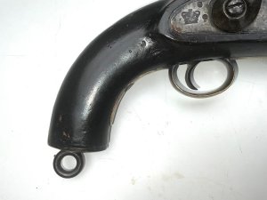 Action good pistol shows it's age but still looks awesome, consider british officers, length 30 cm height 17 cm depth 6 cm reference dbss tel: we accept online payments for all our items listed: bank transfer cash on collection or if wishing over the phone using your debit or credit cards, also doing layby payments plan, or email giving your address details & contact number and we shall send you your items invoice to make