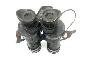 Submarine's commanders binoculars, the german kriegsmarine used the huet french ones as they were superior to their own zeiss ones, this pair has the rare fixed filters that are retractable see pictures, the visions are clear on both sets of lenses,