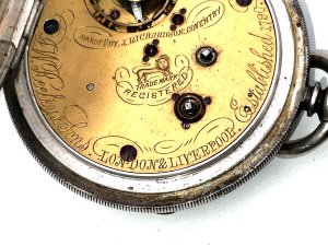 Superb solid silver cased watch, made by j richardson of coventry, retailed by w keeling & son of london, the watch is in superb working order and condition, case is hallmarked diameter 6 cm heights 18mm glass good dialsneeding a clean, reference drc2 tel: we accept online payments for all our items listed: bank transfer cash on collection or if wishing over the phone using your debit or credit cards, also doing layby payments plan, or email giving your address details & contact number and we shall send you your items invoice to make