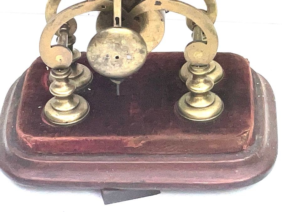 Skeleton Clock Presented To Victorian Soldier