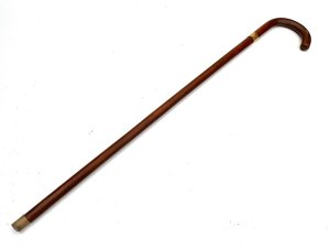Late 19th century stick woods malacca having an 18ct gold plated collar. Condition is very good length in total being 92 cm and across the handles length is 15 cm the diameter of stick from handles 2 cm tapering down to the bottom 2 cm, from steel tip to the top of the handle is 84 cm, offering free uk delivery reference kt11. Tel: we accept online payments for all our items listed: bank transfer cash on collection or if wishing over the phone using your debit or credit cards, also doing layby payments plan, or email giving your address details & contact number and we shall send you your items invoice to make