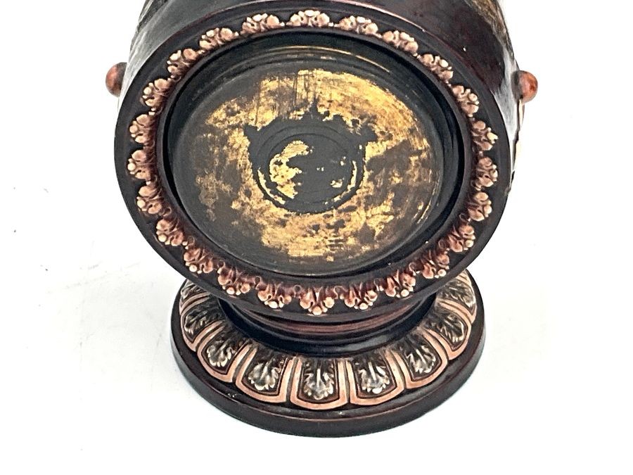 Majolica Mantle Clock