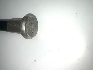 Chester hallmarks for 1908 on silver top handle, monogram on top condition good, sticks ebony blades superb three edged rapier, overall condition is very good, length in total being 93 cm diameter of the tops 34 mm, sticks diameter 2 cm from top tapered down to bottom behind 18 mm, and from steel tip to top of handle is 88 cm, offering free delivery uk reference ac25 tel: we accept online payments for all our items listed: bank transfer cash on collection or if wishing over the phone using your debit or credit cards, also doing layby payments plan, or email giving your address details & contact number and we shall send you your items invoice to make