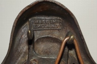 Fireside Campanion Set In Shape Of Town Crier Metalware