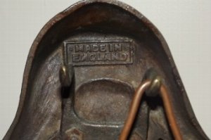 GOOD CONDITION MADE FROM WHAT LOOKS RO BE BRONZE CONSIDER EARLY 20TH CENTURY BRITISH MADE MISSING POKER STANDS 22 INCHES HIGH ALSO NOTE THE SHIPPING COSTS FOR INTERNATIONAL IS FOR AUSTRALIA YOURS IF CLOSER WILL BE POSSIBLY LESS PLEASE CONTACT US DIRECT FOR DELIVERY COLLECTION OPTIONS, WE SHIP WORLDWIDE ALSO NOTE WE GIVE GOOD RATES FOR DELIVERY TO HOLLAND SPAIN AND PORTUGAL ALSO NOTE BUYERS MUST PROVIDE CONTACT PHONE NUMBER FOR YOUR DELIVERY DATE TO BE CONFIRMED NOTE MOST HEAVY AND BULKY ITEMS WILL COST £65 FOR DELIVERING TO MAINLAND UK. ALSO PREFER TO BE PHONED ON FOR INQUIRIES ON ALL ASPECTS OF ITEMS WE HAVE FOR SALE. WE ACCEPT PAYPAL CHEQUE CREDIT DEBIT CARD BANK TRANSFERS AND PAYMENT ON COLLECTION PLEASE TAKE A LOOK AT OUR WEBSITE AND SEE THE REST OF OUR STOCK AS ADDING DAILY