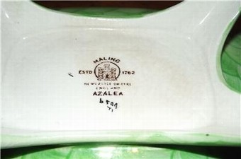 Maling Azalea Dish Stunning Quality Item -- Sgb4