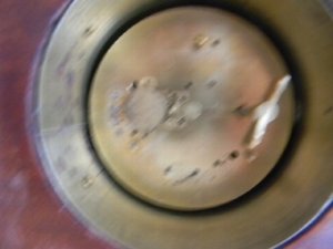 in good working order dial not perfect has yellowed with time consider early 20th century sizes are 23cm high length 16cm depth 8.5cm
