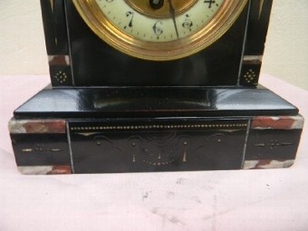 Victorian Slate Clock Movement Is Mechanical 8 Day And Only Time Piece. Quality