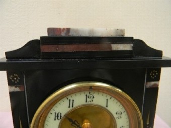 Victorian Slate Clock Movement Is Mechanical 8 Day And Only Time Piece. Quality