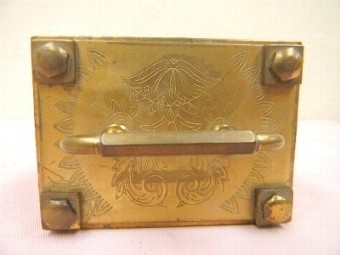 Carriage Clock Mechanical 8 Day Movement Superb Working Order Brass English Made