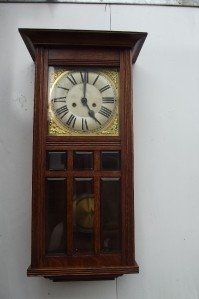 Wall Clock 8 Day Mechanical Movement Strikes On Rods The Hours