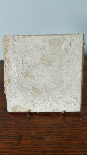 18th Century Delft Blue & White Tile - Large House