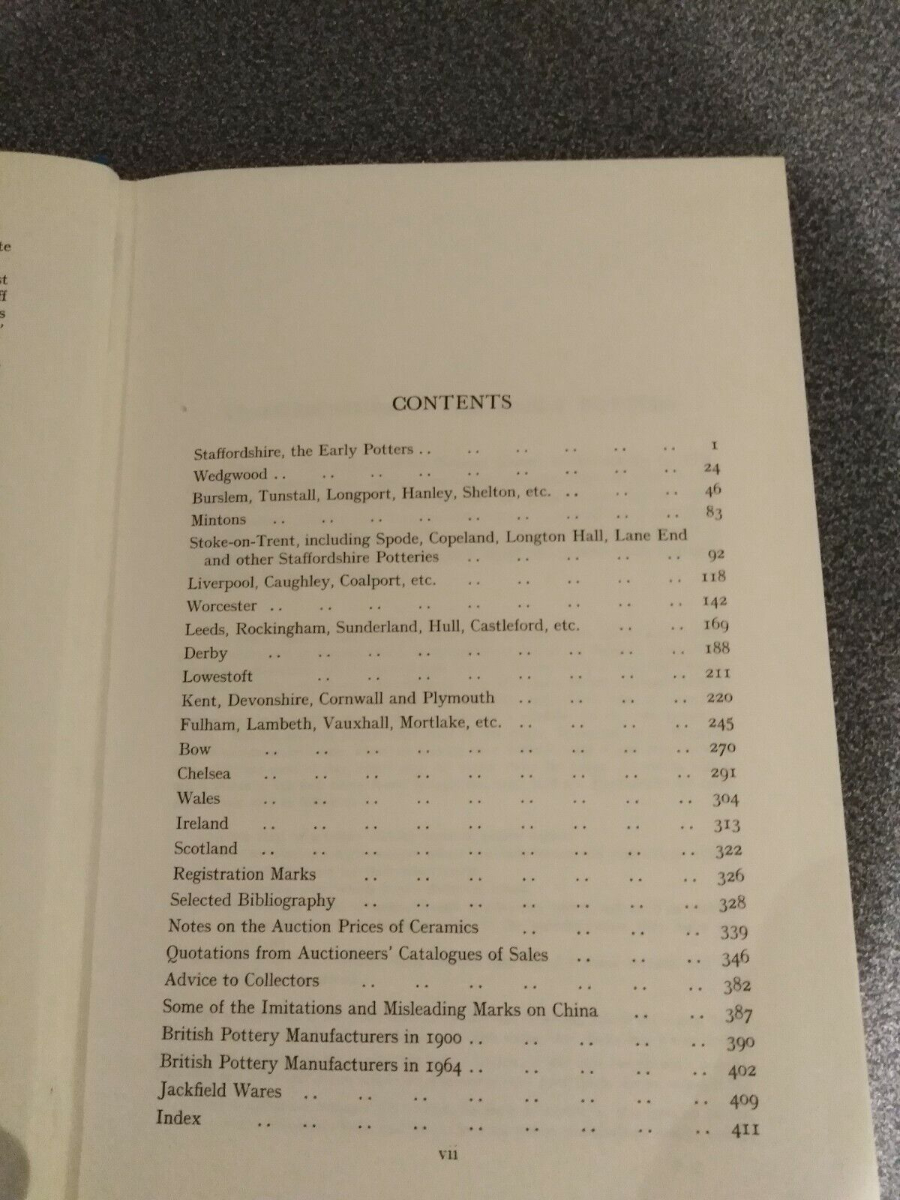 Marks & Monograms On Pottery & Porcelain Vol 1&2 1974 William Chaffers