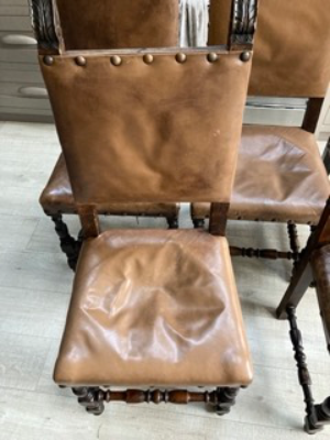 Vintage Renaissance Italian Style Dinning Chairs