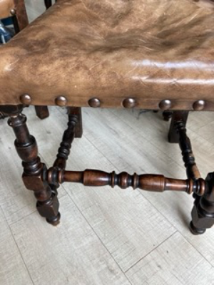 Vintage Renaissance Italian Style Dinning Chairs