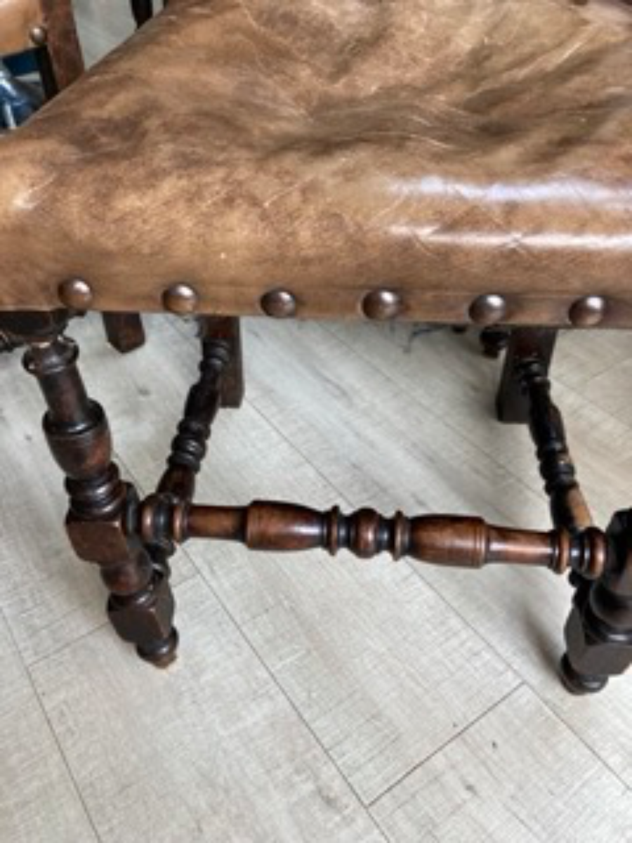 Vintage Renaissance Italian Style Dinning Chairs