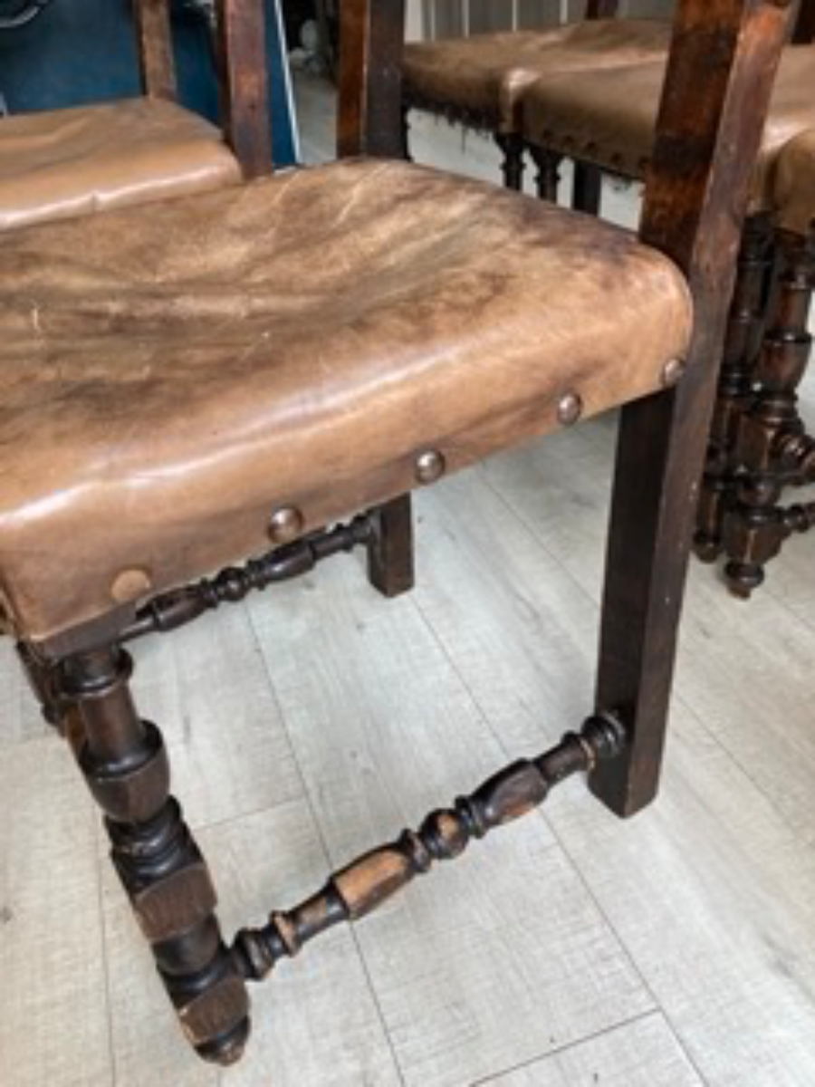 Vintage Renaissance Italian Style Dinning Chairs