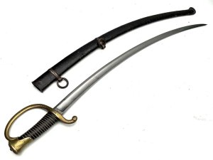 Gifted to previous owner by earl john spencer of althorpe house northampton in the 1970's. The sabre is in very good condition as is the scabbard, being covered in a leather outer sheaf which has the odd rub overall length of 98cm 14cm across guard, depth being 2.5cm, reference dbsd4  tel: we accept online payments for all our items listed: bank transfer cash on collection or if wishing over the phone using your debit or credit cards, also doing layby payments plan, or email giving your address details & contact number and we shall send you your items invoice to make