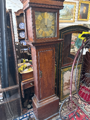 30 Hour Rope Grandfather Clock By Tong Of Baddely