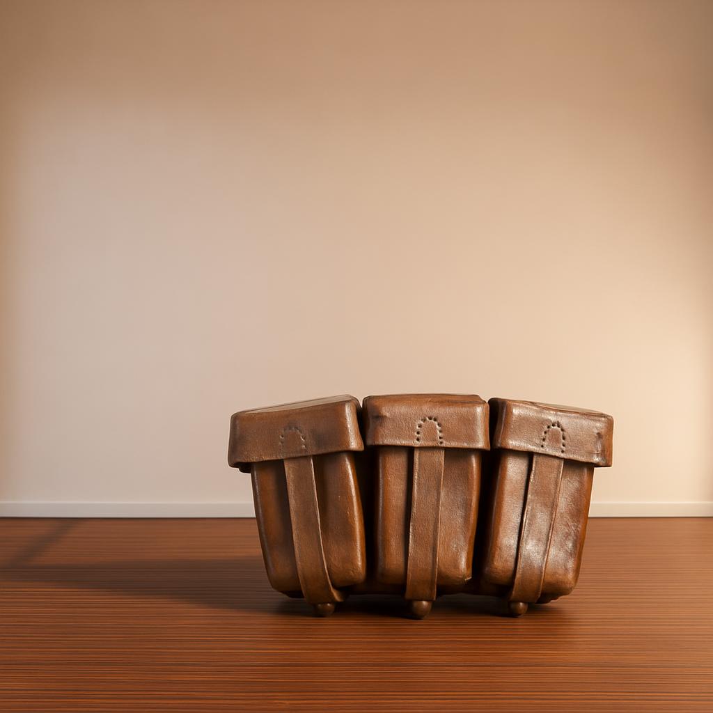 Three Reproduction German K98 Ammunition Pouches