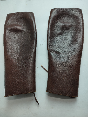 Discover rare WW1 private purchase leather gaitors. Unique 48041 soldier number, possibly regiment-specific. Learn more, research, and shop our military memorabilia now.