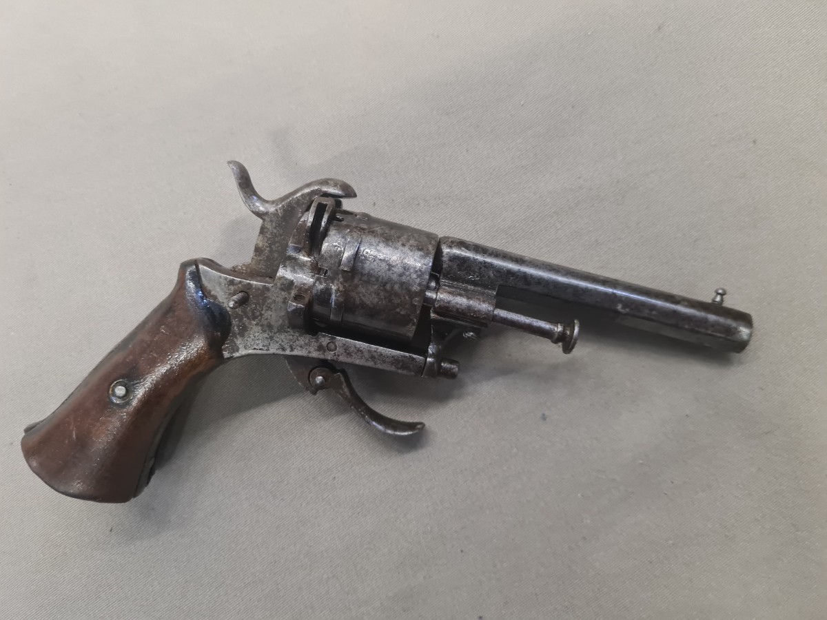 7mm Pinfire Belgian Revolver