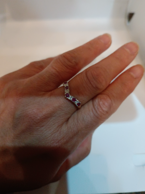 Explore our 9ct gold half eternity ring, adorned with rubies and diamonds. Symbolizing passion, love, and authenticity. Order now!