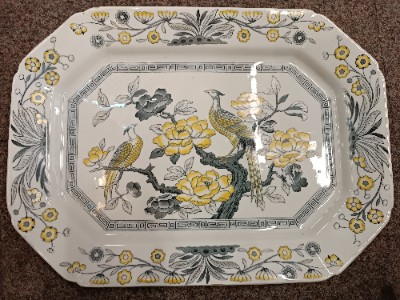 A 19th Century Ashworth Bros  Food  Platter Dish