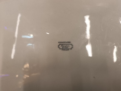 A 19th Century Ashworth Bros  Food  Platter Dish