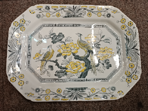 A 19th Century Ashworth Bros  Food  Platter Dish