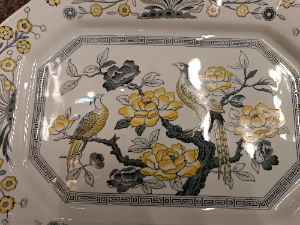 A 19th Century Ashworth Bros  Food  Platter Dish