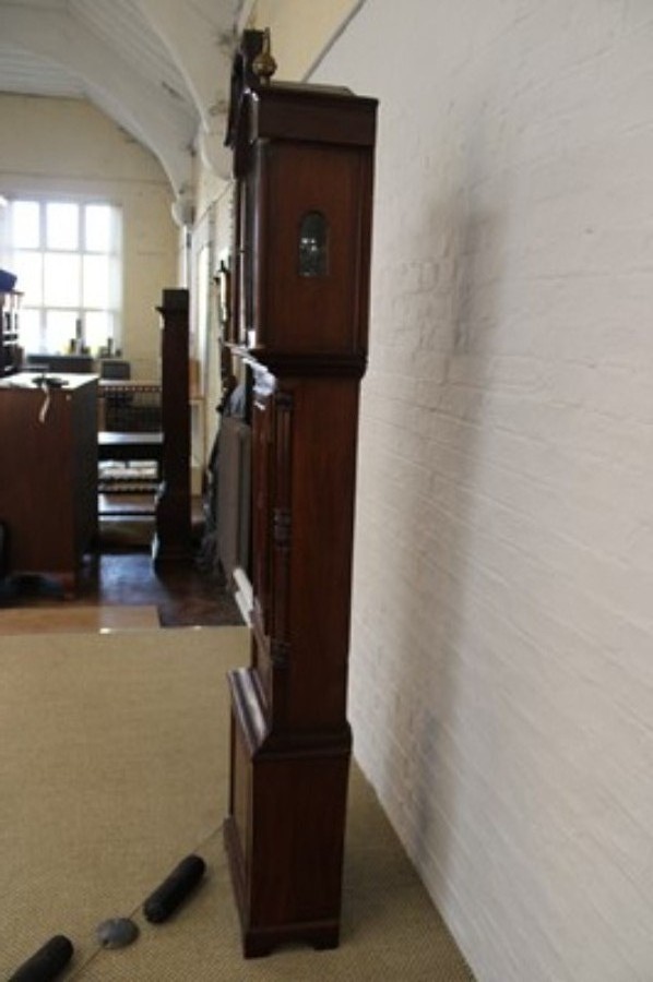 A George III Scottish Mahogany Eight Day Longcase Clock By Peter Wood Of Broughty Ferry