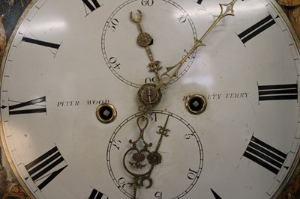 A George III Scottish Mahogany Eight Day Longcase Clock By Peter Wood Of Broughty Ferry