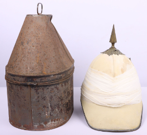 A Lovely Named 1st Dragoon Guards Officers Foreign Service Helmet