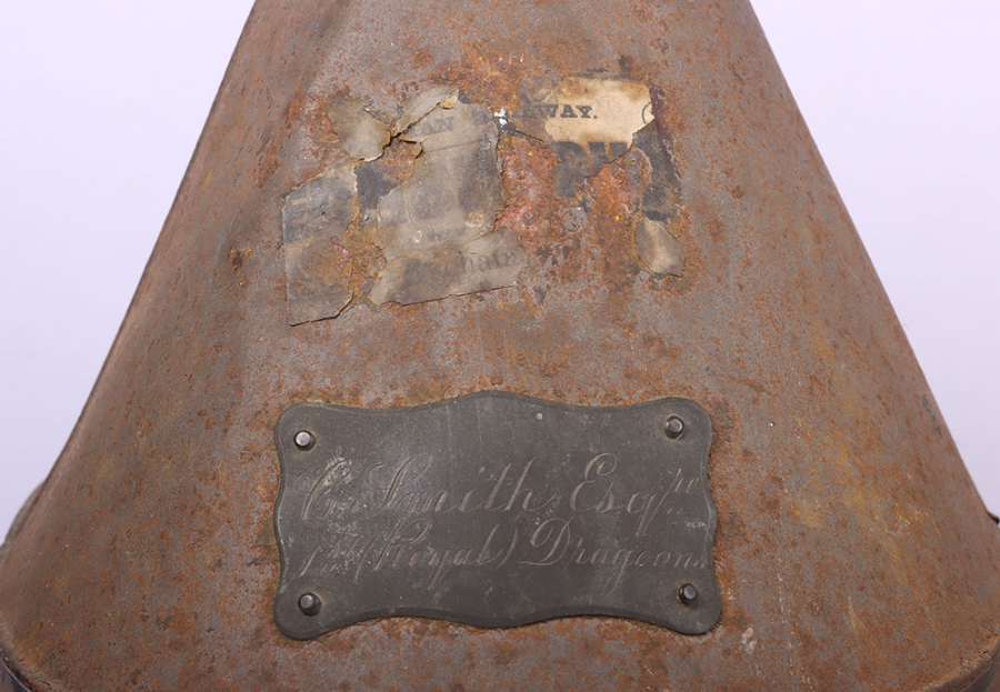 A Lovely Named 1st Dragoon Guards Officers Foreign Service Helmet