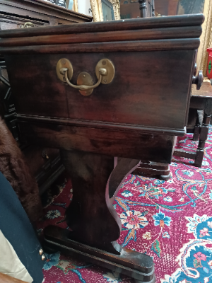 A Mahogany Metaphoric Study And Reading Table, 19th Century