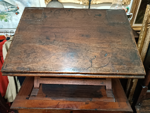 A Mahogany Metaphoric Study And Reading Table, 19th Century