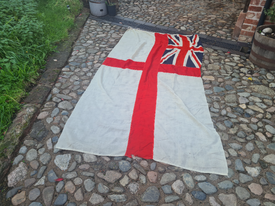 A Massive WW2 Naval Ensign.