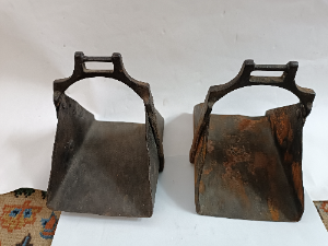 A Pair Of North African Antique Stirrups