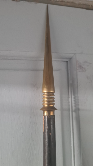 A Pair Of Crusader Lances From The Staffordshire Lodge