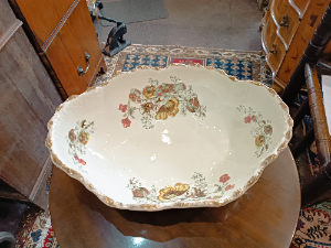 Explore our Victorian Toilet Set by Turners of Tunstall, a perfect blend of history and elegance. Don’t miss the delicate, colorful floral design. Buy now!