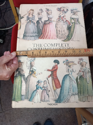 A Very Large The Complete Costume History ( Vollstandige Kostumgeschichte Le Costume Historique