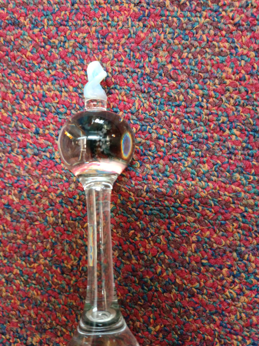 Discover our Victorian Nelsea Bristol green bell. In great condition and uniquely designed with enamel stripes. Shop now for this historical piece!