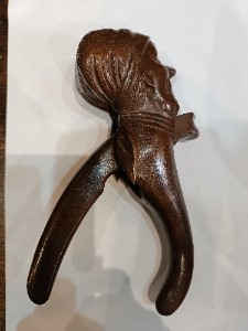Discover our range of vintage hand-carved Black Forest Figural Nut Crackers. In good condition and 20cm in size. Shop now for this unique piece.