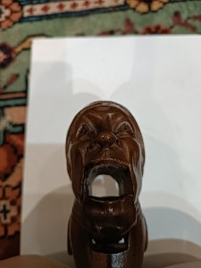 Discover our range of vintage hand-carved Black Forest Figural Nut Crackers. In good condition and 20cm in size. Shop now for this unique piece.