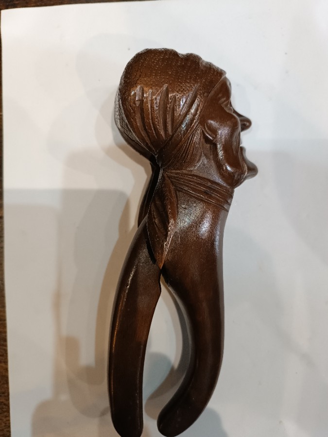 Discover our range of vintage hand-carved Black Forest Figural Nut Crackers. In good condition and 20cm in size. Shop now for this unique piece.