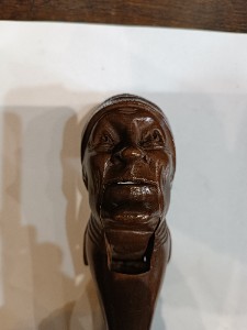 Discover our range of vintage hand-carved Black Forest Figural Nut Crackers. In good condition and 20cm in size. Shop now for this unique piece.