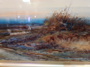 Explore Driving The Flock by Alexander Molyneux Stannard - a timeless piece in the landscape painting category. Buy now and get a taste of 19th-century artistry.