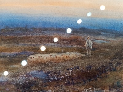 Explore Driving The Flock by Alexander Molyneux Stannard - a timeless piece in the landscape painting category. Buy now and get a taste of 19th-century artistry.